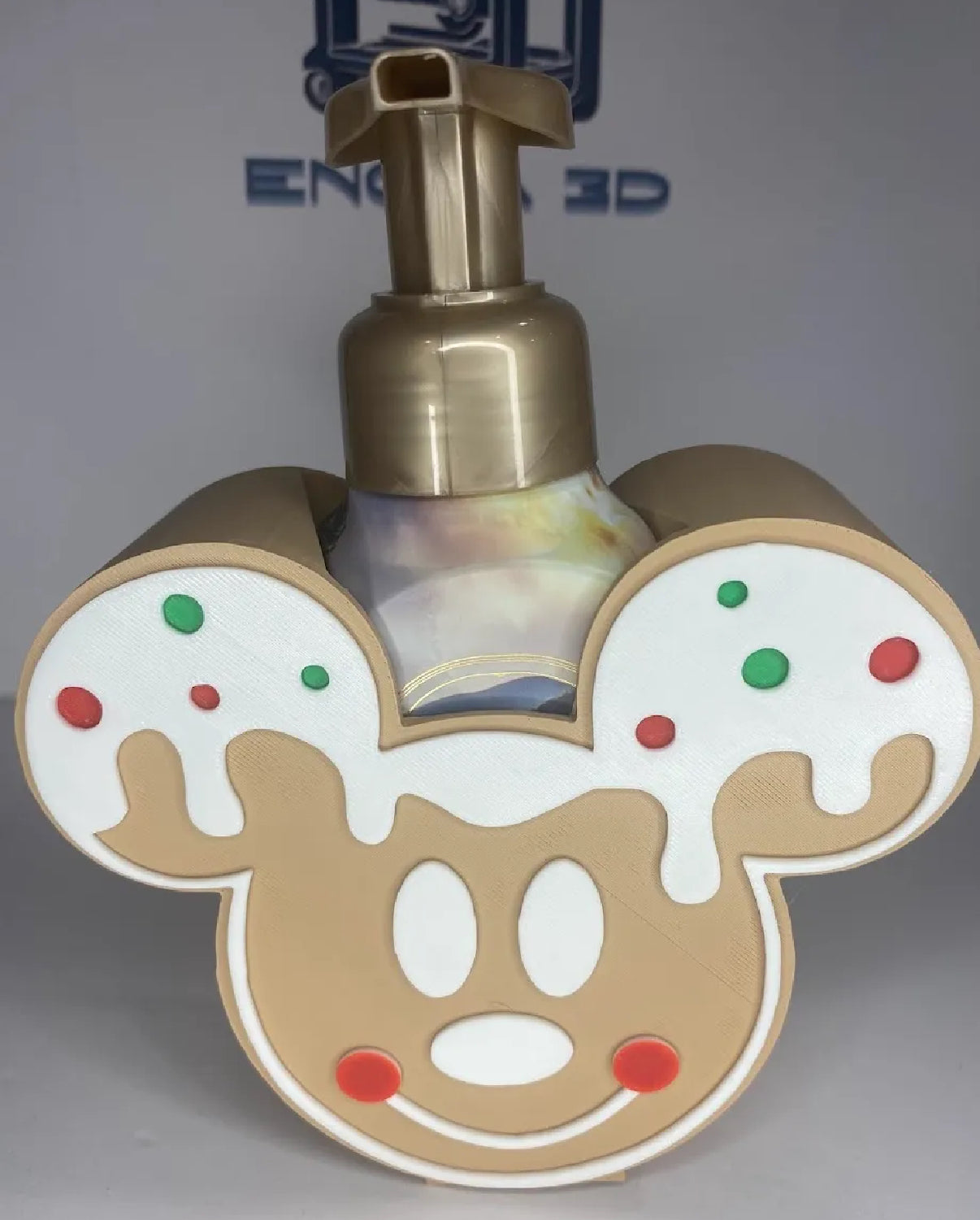 Mickey gingerbread soap holder