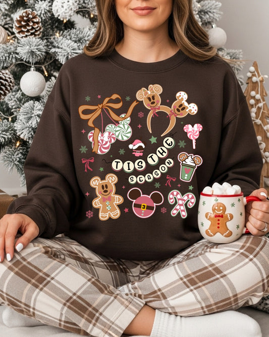 Tis the season Christmas crewneck