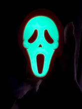 Load image into Gallery viewer, Glow in the dark ghostface pen/makeup brush holder
