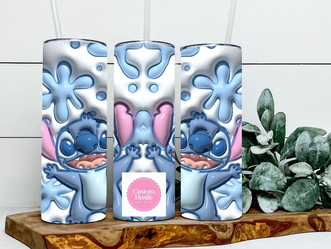 Stitch 3D 20 oz tumbler
