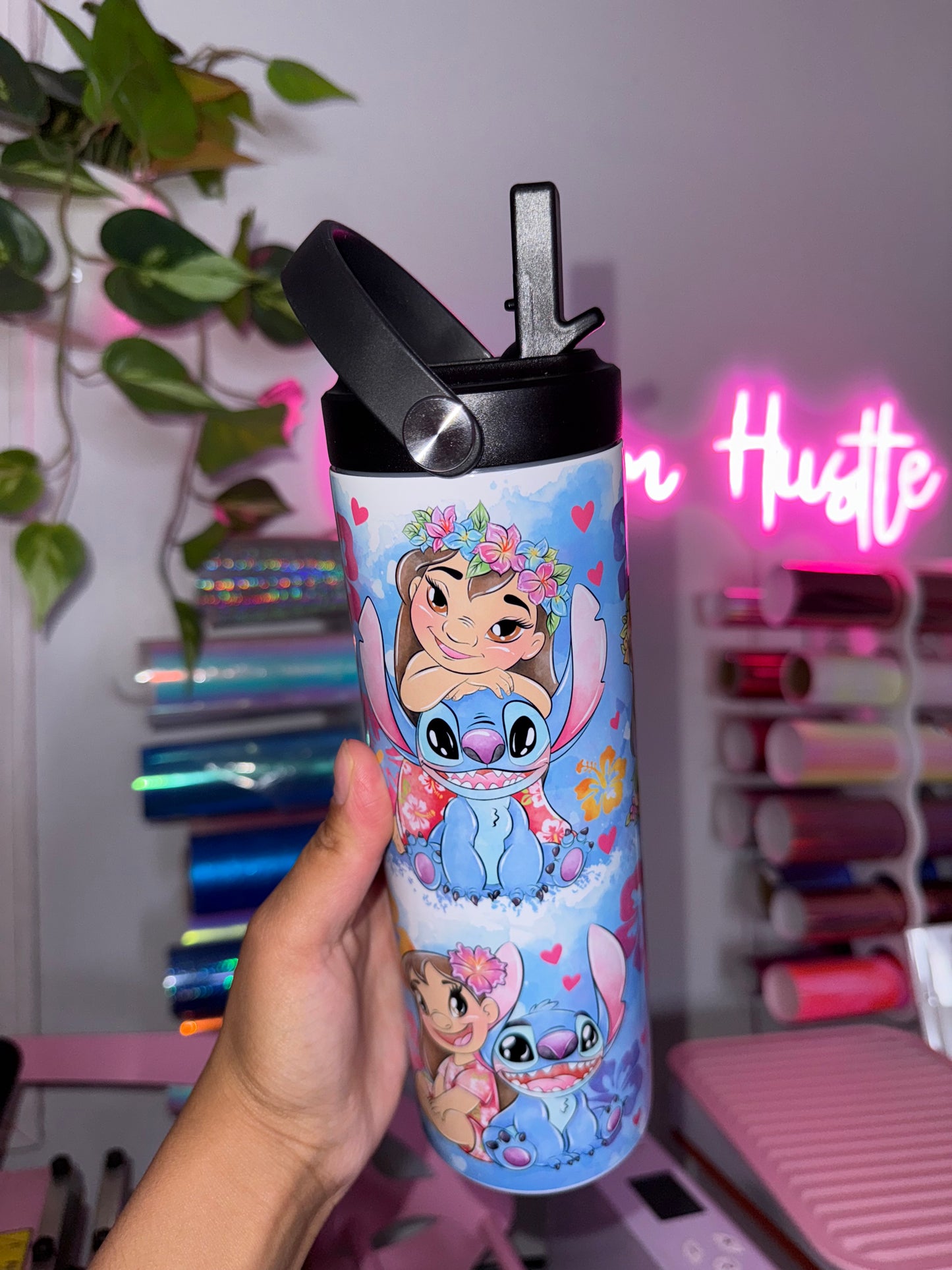 Lilo and stitch 20 oz water bottle