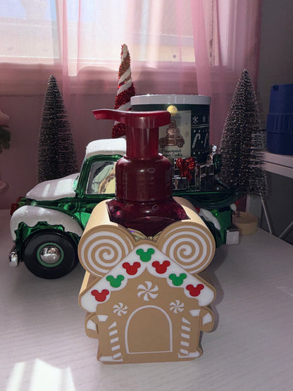Gingerbread house soap holder