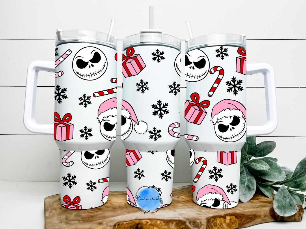 Jack pinkmas 40 oz tumbler