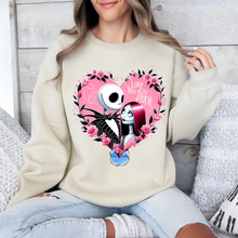 Load image into Gallery viewer, Jack &amp; Sally Valentine crewneck
