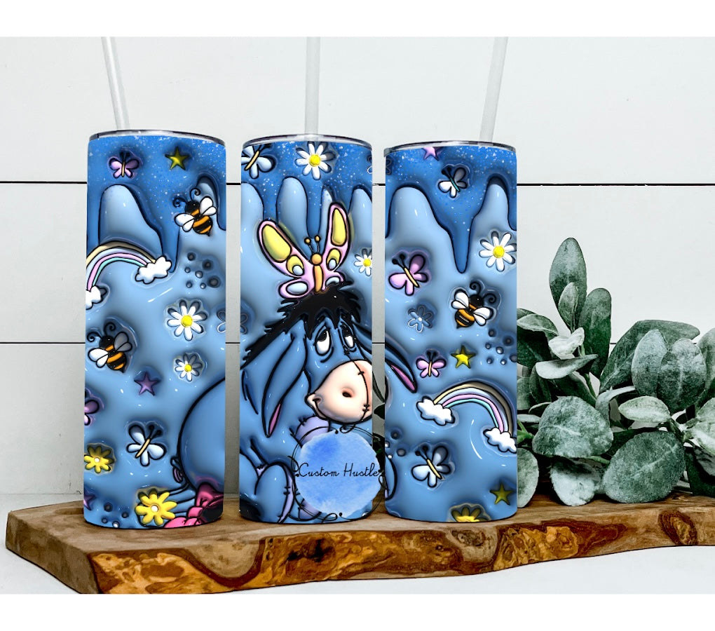 Eeyore 3D sublimation print