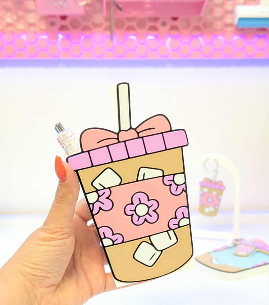 Iced Coffee pen holder