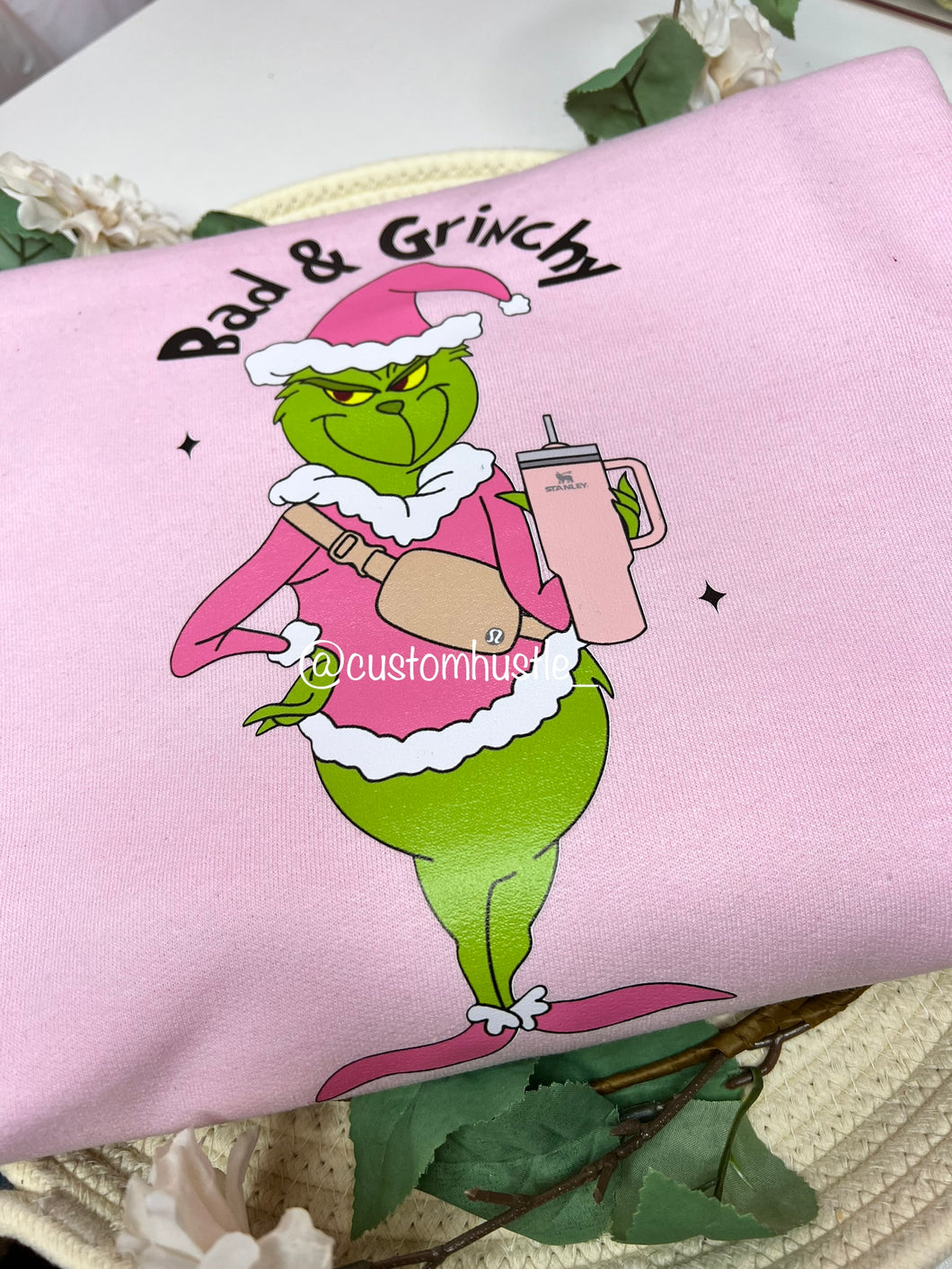 Bad & Grinchy crewneck