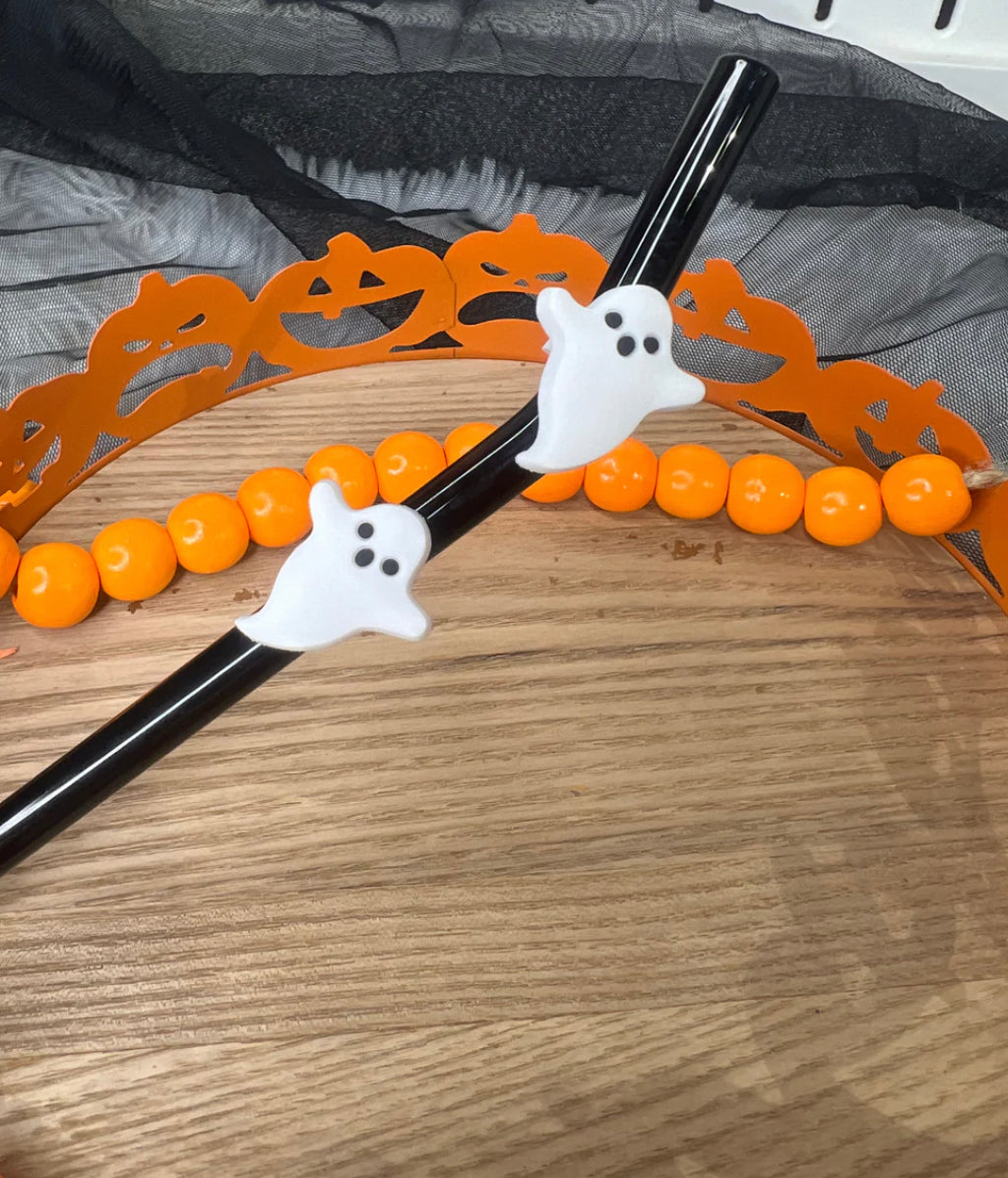 Boo Straw Topper