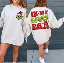 Load image into Gallery viewer, In my grinch era crewneck
