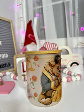 Load image into Gallery viewer, Beauty &amp; beast glass can mug
