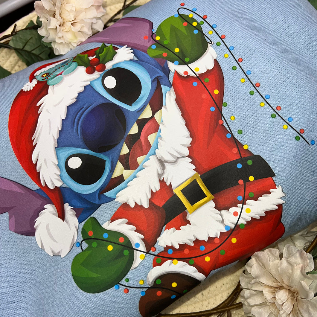 Stitch  Santa Crewneck