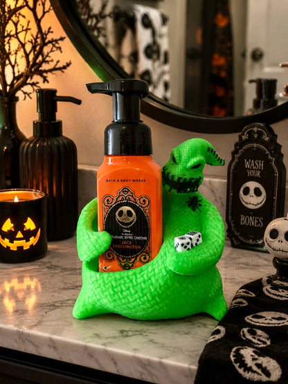 Glow in the dark Oogie boogie bath and body works soap holder