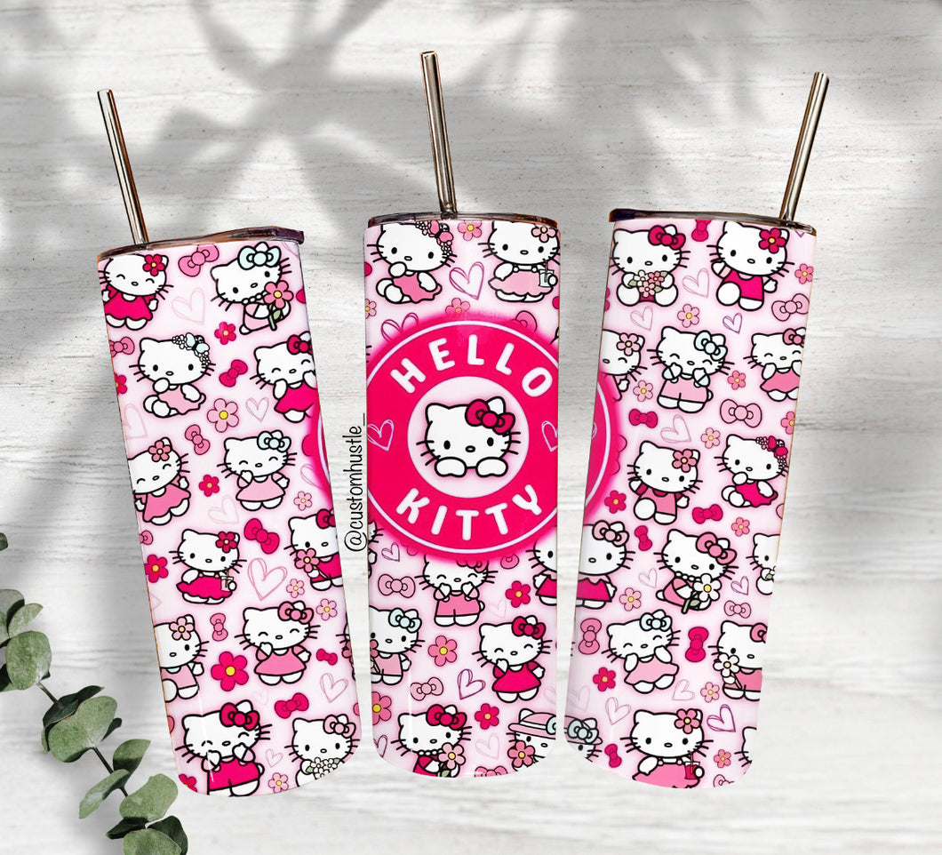 Kitty 20 oz tumbler