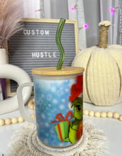 Load image into Gallery viewer, Baby Grinch Frosted Mug
