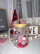 Load image into Gallery viewer, Dog Frosted Glass mug
