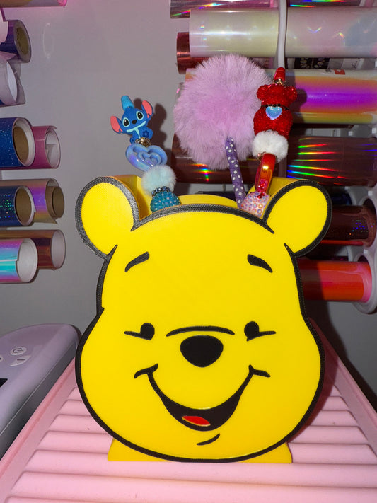 Pooh pen holder