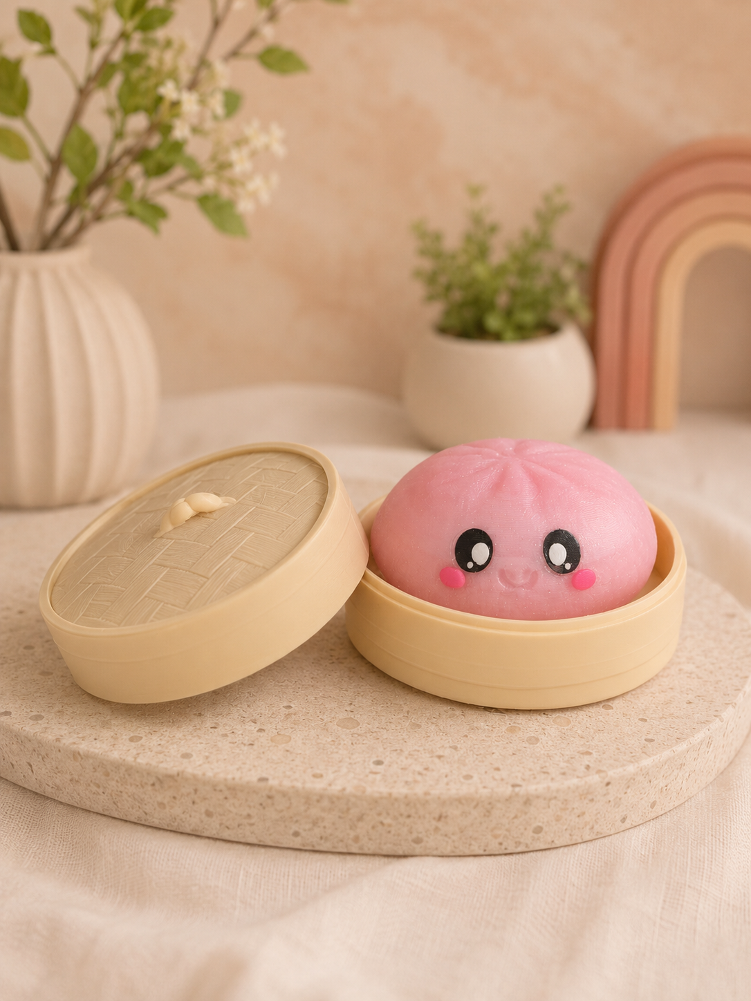 Dumpling clicker fidget toy