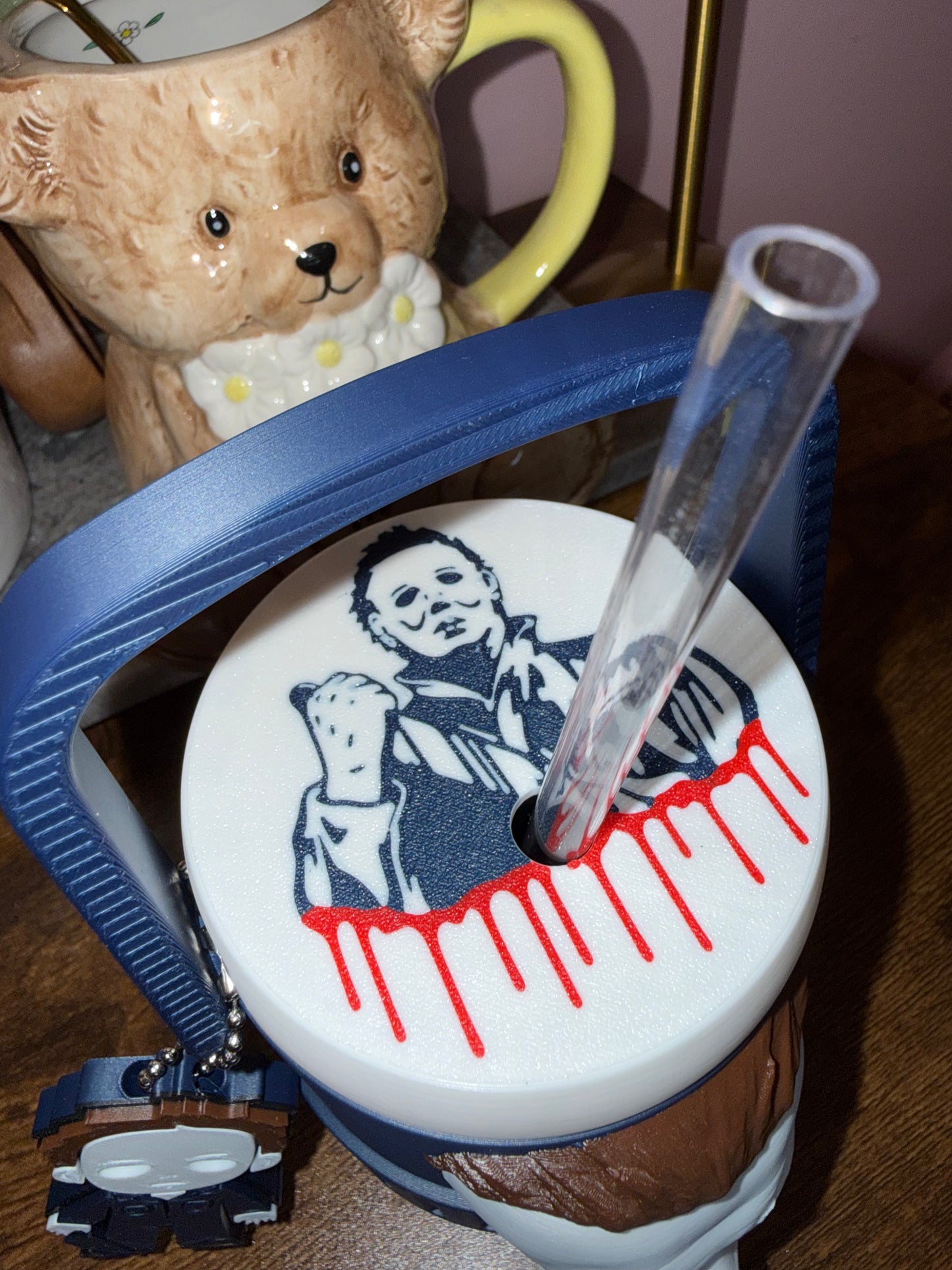 Michael Myers 12 oz can holder (set)