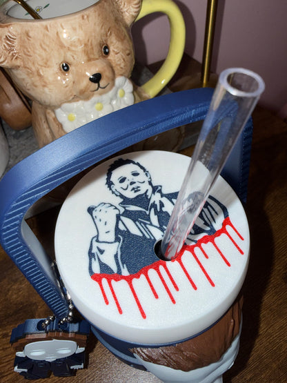 Michael Myers 12 oz can holder (set)