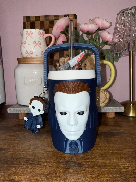 Michael Myers 12 oz can holder (set)