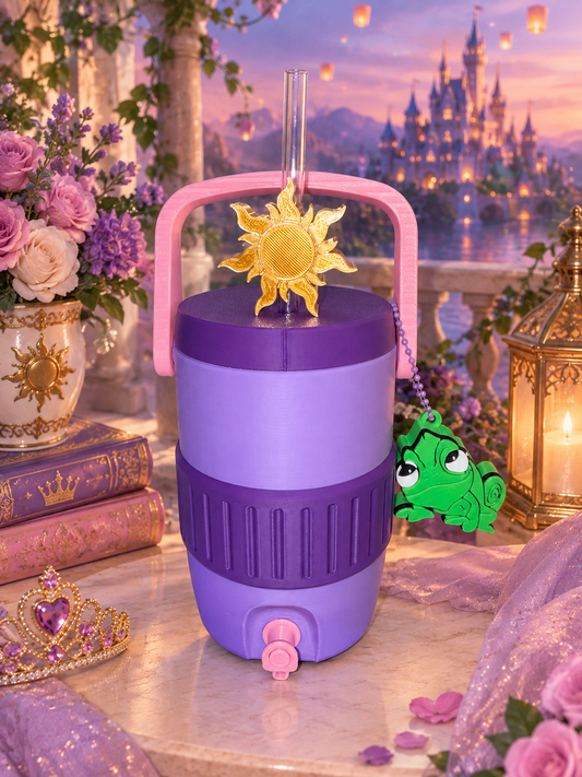 Tangled 12 oz can holder koozie