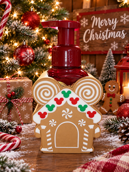 Gingerbread house bath and body works soap holder