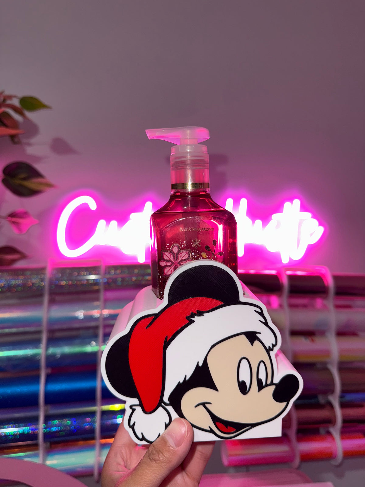 Mouse Christmas soap holder