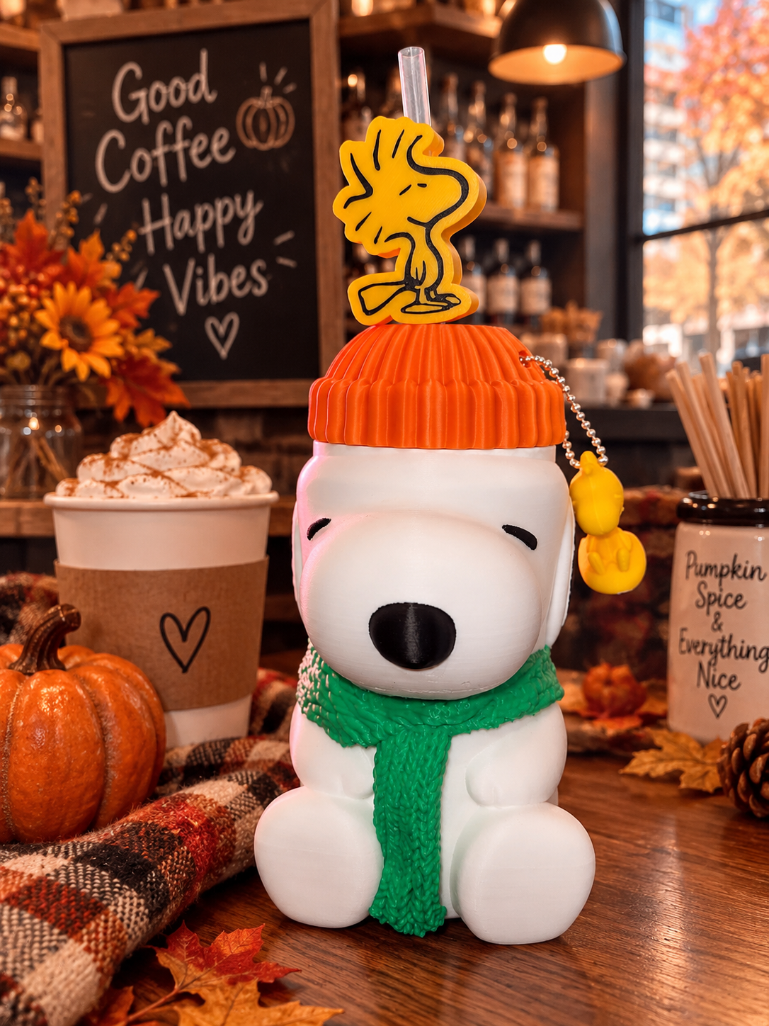 Woodstock straw topper