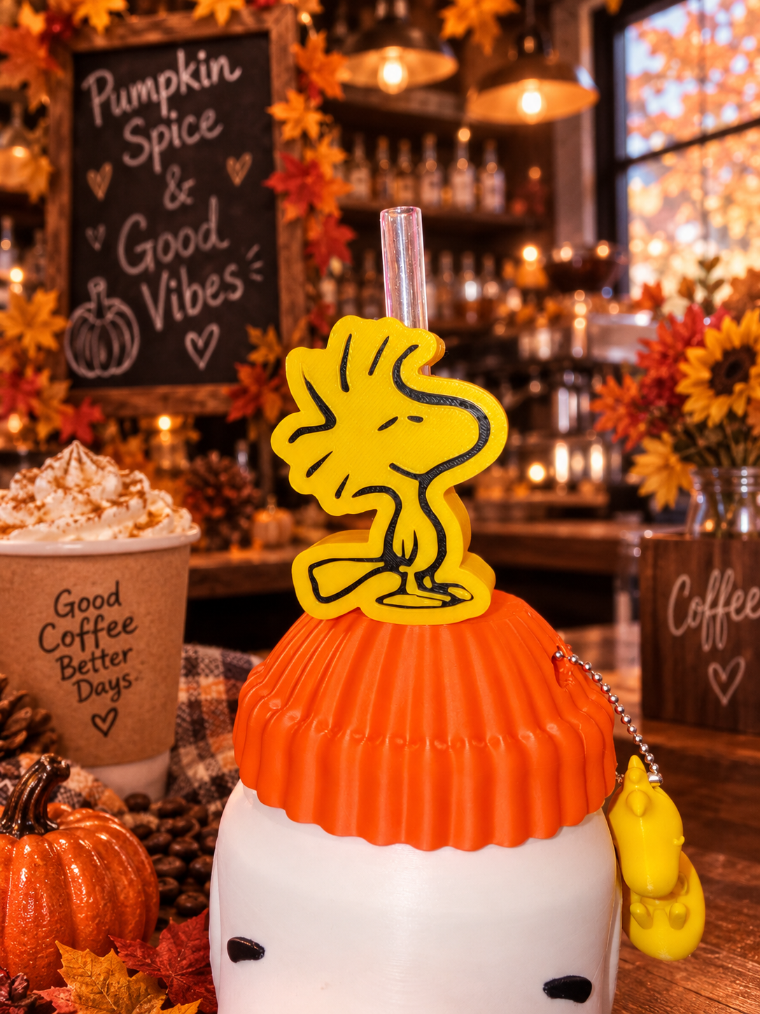 Woodstock straw topper
