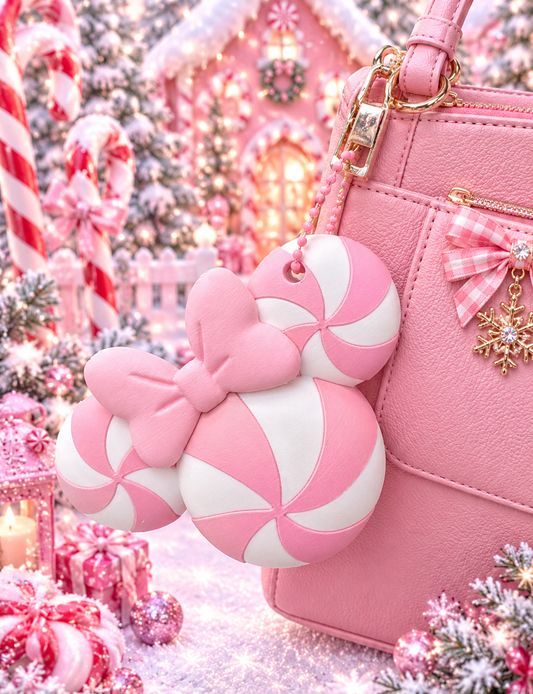 B&B works pink mouse pocketbac holder