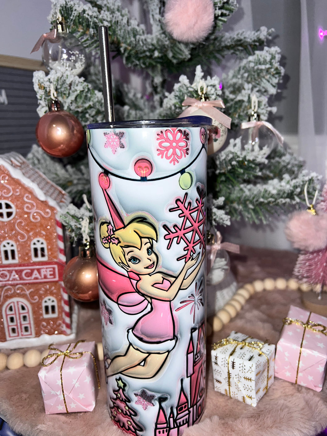 Christmas tink 3D Tumbler