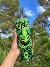 Load image into Gallery viewer, Glow in the dark boogie man 3D tumbler
