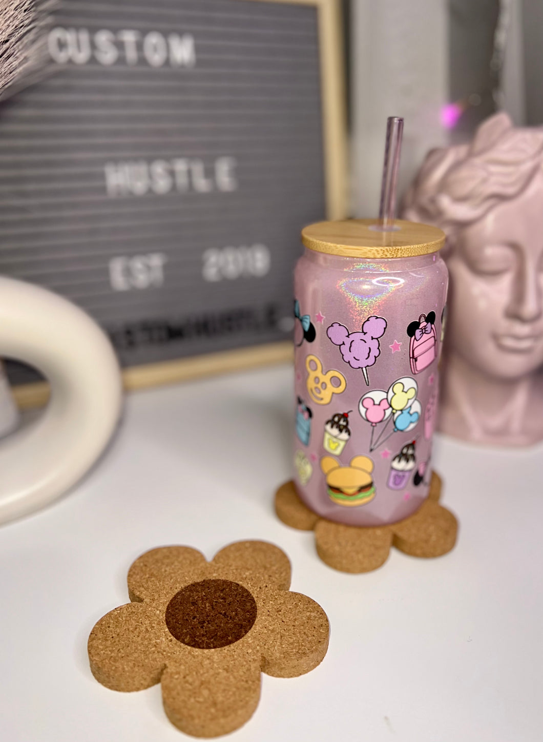 Flower Cup Coaster