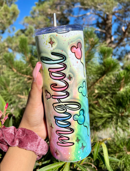 Magical Castle 3D Tumbler