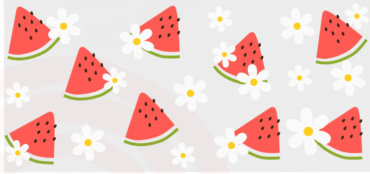 Watermelon Daisies Wrap