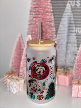 Load image into Gallery viewer, Mouse  &amp; friends ornaments frosted glass can
